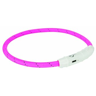 Safer Life USB Flash Lichtgevende Band -35 cm – Roos