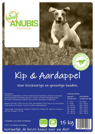 Kip & Aardappel 15kg